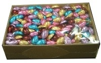 Easter Half Eggs Milk Chocolate 5Kg Carton