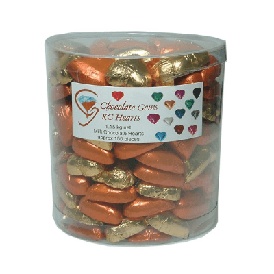 Barrel-Hearts-Milk-Chocolate-Autumn Chocolate Gems