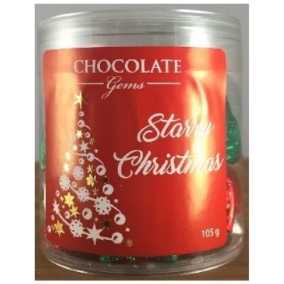 Mini-Tub-Starry-Xmas-Milk-Chocolate-Stars Chocolate Gems